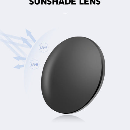 Gold + Black 2-PCS Retro Oval Sunglasses with UV Protection for Men & Women