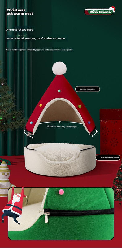 Festive Detachable Pet House – product detail