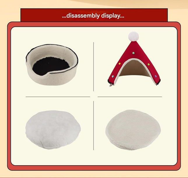 Festive Detachable Pet House – product detail