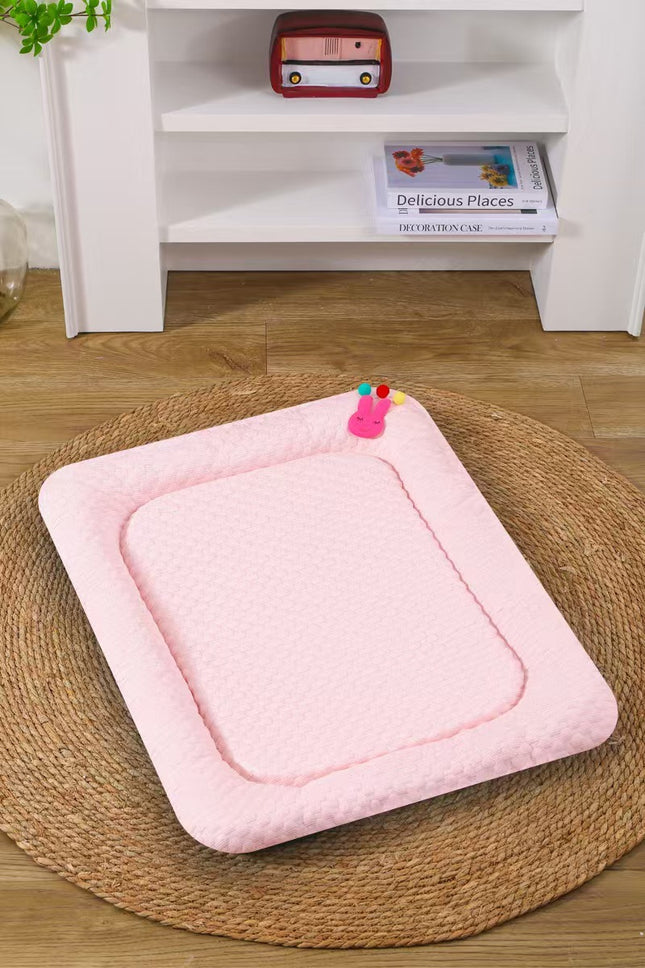 Pink Breathable Cooling Pet Mat (M : 42x58cm)
