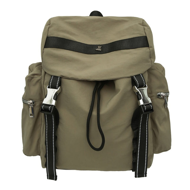 Army Green Lightweight Nylon Backpack