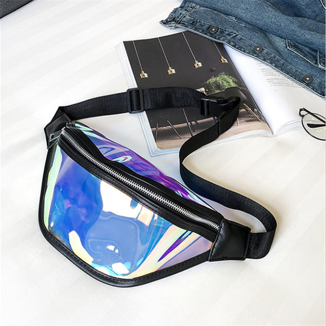 Black Transparent Waist Bag