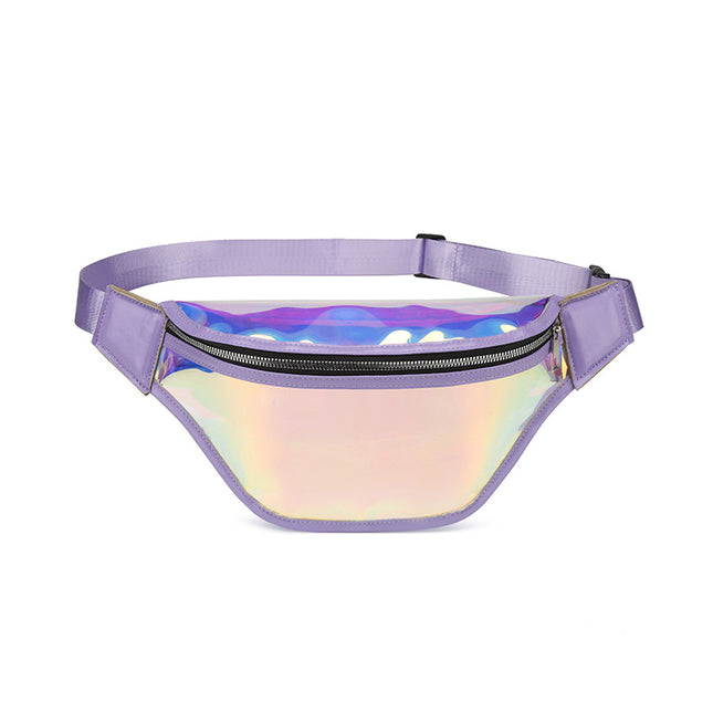 Purple Transparent Waist Bag – product detail