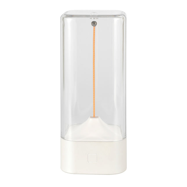 White Portable Magnetic Table Lamp with Bendable LED - USB-C Rechargeable