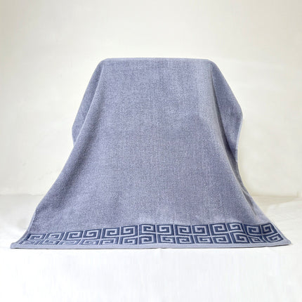 Grey Luxury Cotton Towel Set - 6-Piece Highly Absorbent Bath & Hand Towels