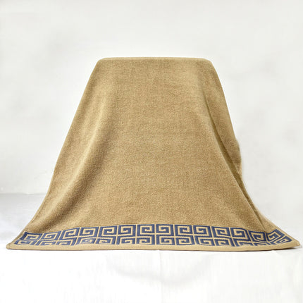 Khaki Luxury Cotton Towel Set - 6-Piece Highly Absorbent Bath & Hand Towels