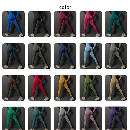 Size S Light Purple Seamless High-Waisted Yoga Pants for Women - Lift Workout Leggings for Running, Gym, and Fitness