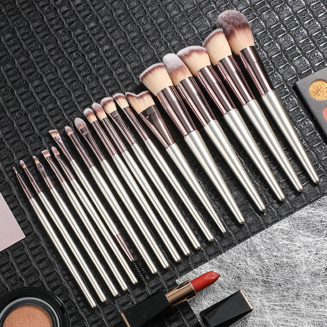 Pink 18-Piece Makeup Brush Set – product detail