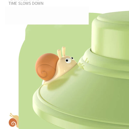 White Retro Snail Night Light - Portable Rechargeable Camping Lantern with Hook, 3-Color Dimming