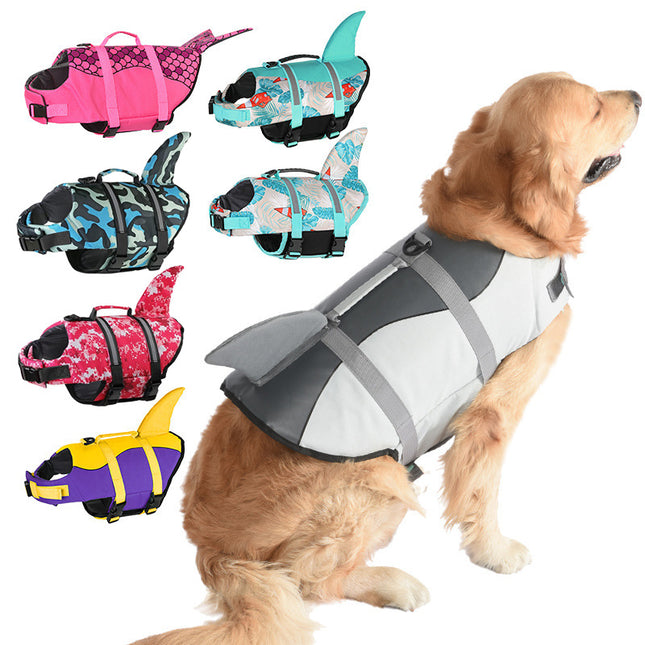 Size XL Grey Pet Life Jacket for Dogs – product detail