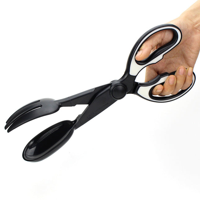 2 Pcs Black Pet Poop Scooper with Long Handle