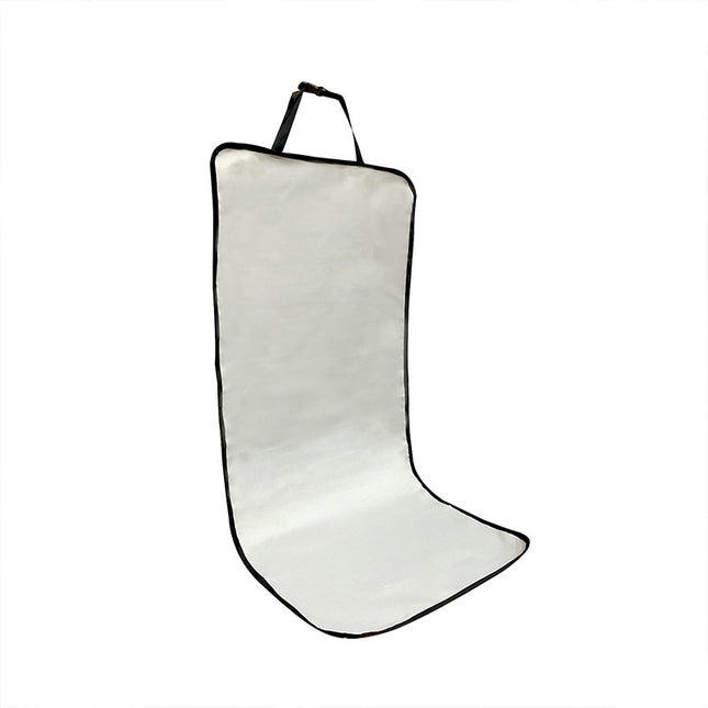 4 Pcs Light Grey Waterproof Pet Car Seat Cover (106 X 49 Cm)
