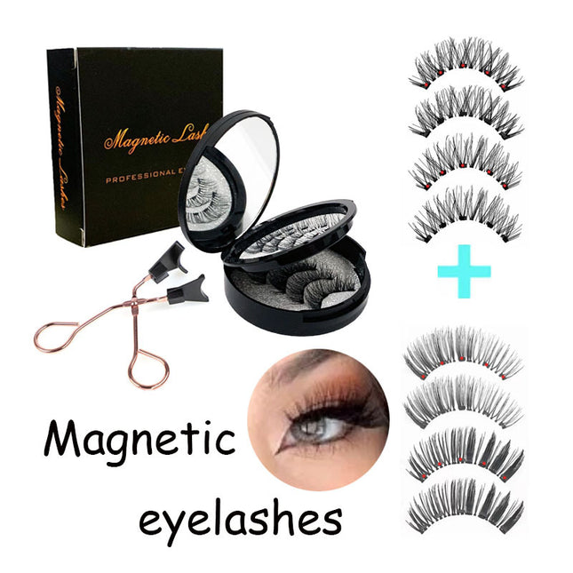 Style 5 Black Magnetic False Eyelashes Kit