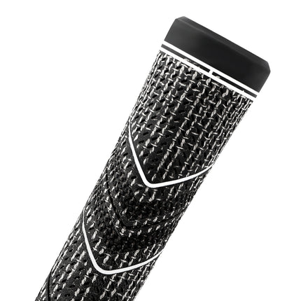 2 Pcs Orange MCC PLUS4 Midsize Golf Grip - Rubber and Cotton Thread Hybrid, 265 mm, 72g, Core 60