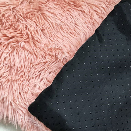 Blue Plush Pet Mat for Dogs and Cats - 50x70cm, Anti-Slip, Warm and Cozy for Autumn and Winter