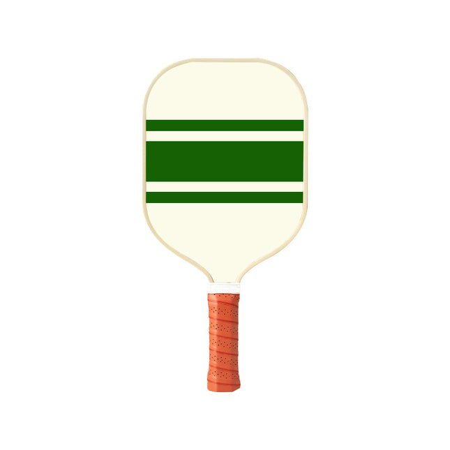 Style 3 White And Green T700 Carbon Fiber & Fiberglass Pickleball Paddle