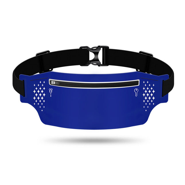 2 Pcs Blue Lightweight Women's Running Waist Bag
