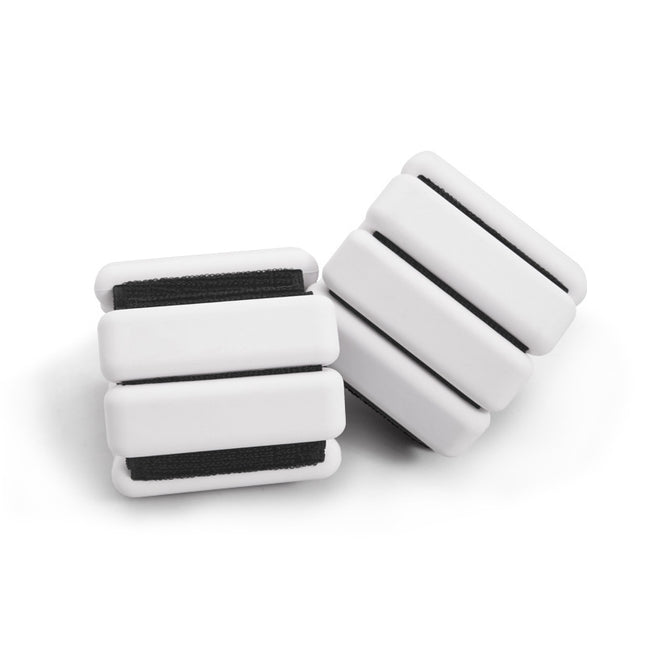 White Adjustable Silicone Wrist & Ankle Weights