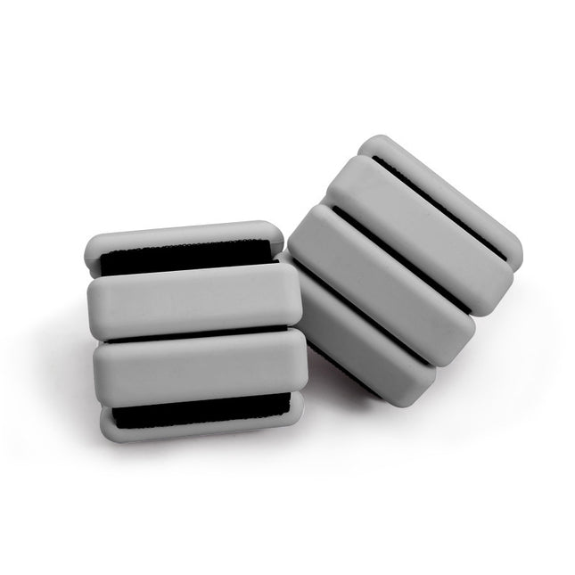 Grey Adjustable Silicone Wrist & Ankle Weights