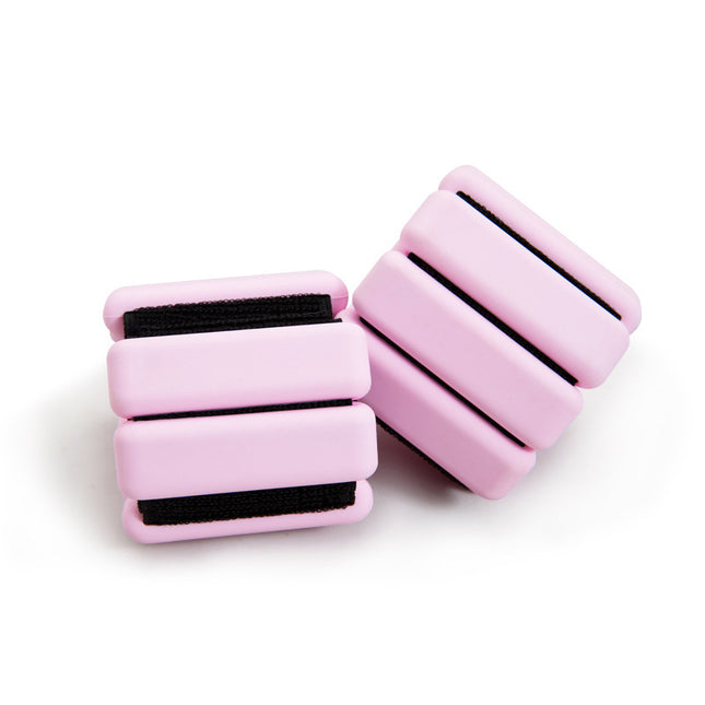 Pink Adjustable Silicone Wrist & Ankle Weights
