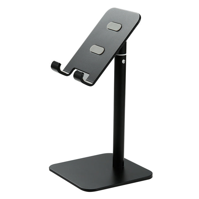Black Adjustable Aluminum Alloy Phone and Tablet Stand