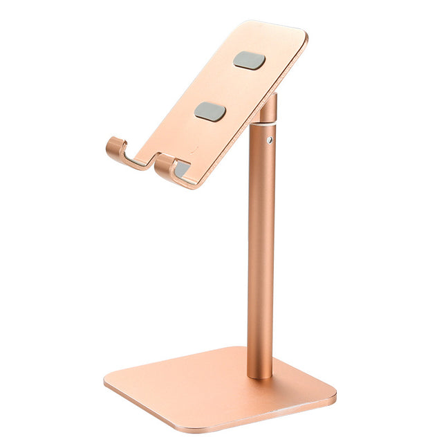 Gold Adjustable Aluminum Alloy Phone and Tablet Stand
