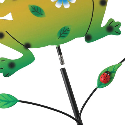 Pink Pig Pattern Charming Metal Garden Stakes | Welcome Yard & Lawn Decor