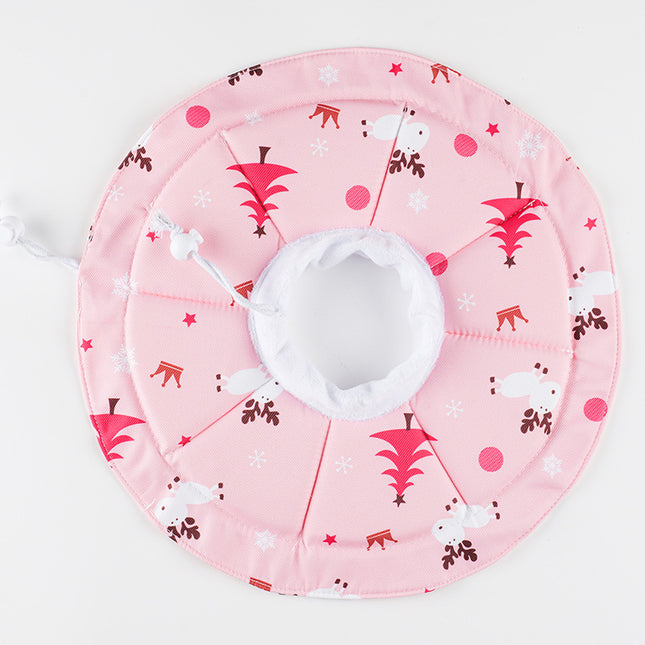 2 Pcs Size M Pink Comfortable Pet Recovery Collar Waterproof Anti-Lick Collar for Cats & Dogs – product detail
