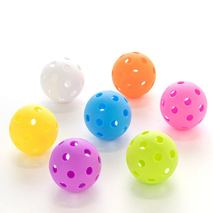 2 Tubes White Outdoor Pickleball Balls 4-Pack - Durable 40-Hole Design with Carry Tube(8 balls in total)