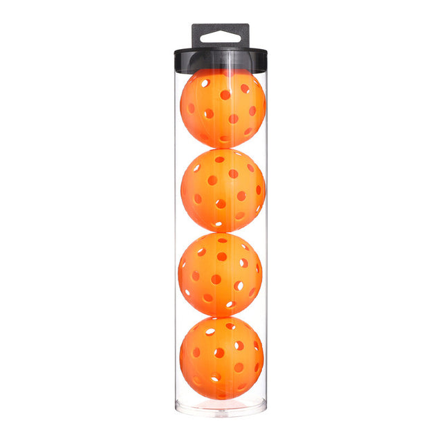 2 Tubes Orange Outdoor Pickleball Balls 4-Pack (8 Balls in Total)