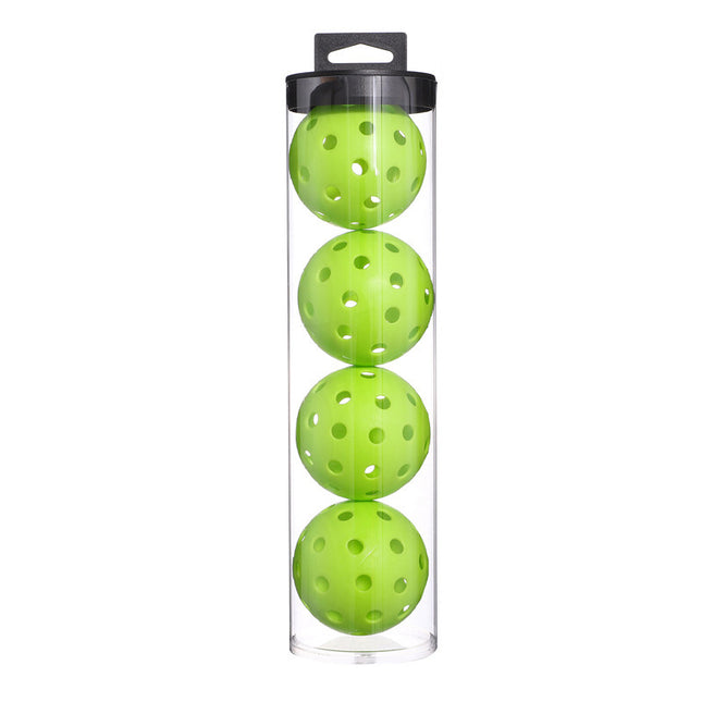 2 Tubes Green Outdoor Pickleball Balls 4-Pack (8 Balls in Total)