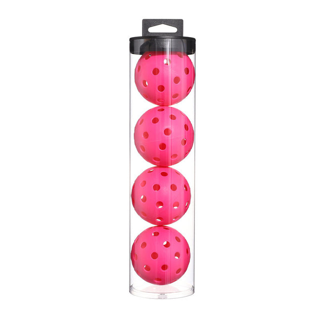 2 Tubes Pink Outdoor Pickleball Balls 4-Pack (8 Balls in Total)