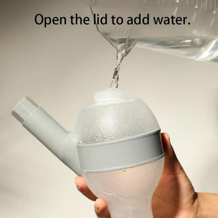Pink Base Adjustable Height Pet Water Dispenser with Food Bowl Base - Non-Drip Bottle Feeder Station for Dogs & Cats