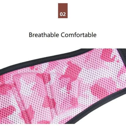 Size S Pink Camouflage Camo Weightlifting Belt - EVA Nylon Gym Belt for Squats, Deadlifts & Lumbar Support