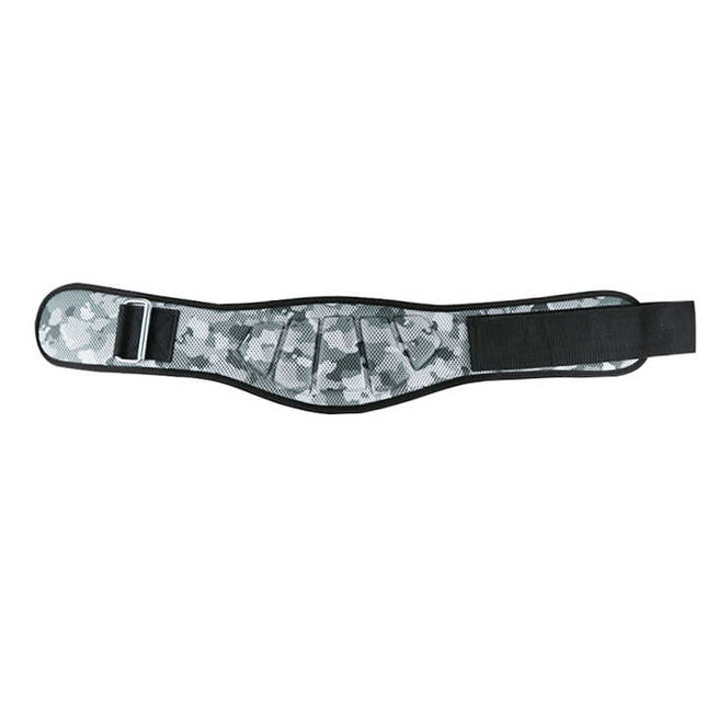 Size XL Grey Camouflage Camo Weightlifting Belt