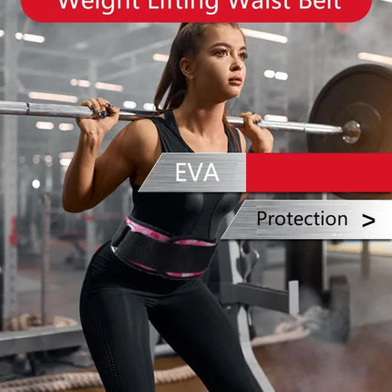 Size XL Grey Camouflage Camo Weightlifting Belt - EVA Nylon Gym Belt for Squats, Deadlifts & Lumbar Support