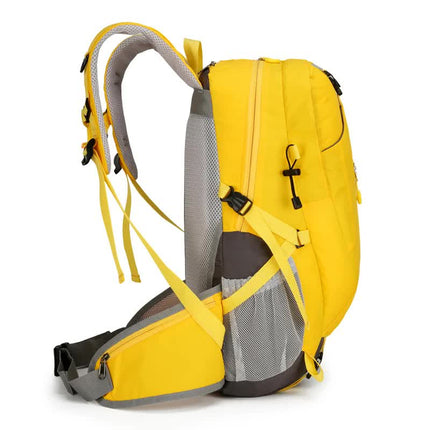 Black Lightweight 30L Hiking Backpack - Water-Resistant Outdoor Daypack for Trekking & Travel