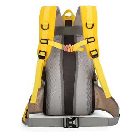 Black Lightweight 30L Hiking Backpack - Water-Resistant Outdoor Daypack for Trekking & Travel