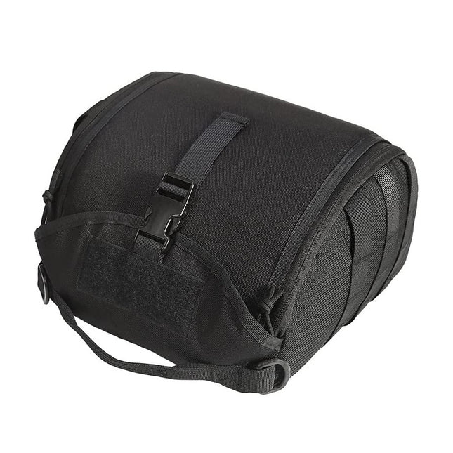 Black Tactical Helmet Bag & Utility Pouch