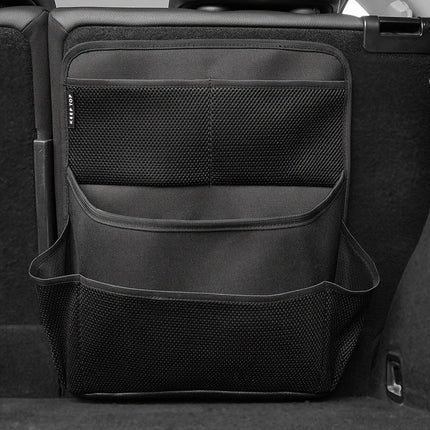 1 Pcs Black Premium Car Back Seat & Trunk Organizer - Multi-Pocket Hanging Storage Bag