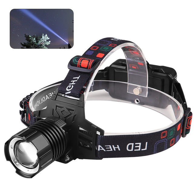 Rechargeable White Laser Headlamp