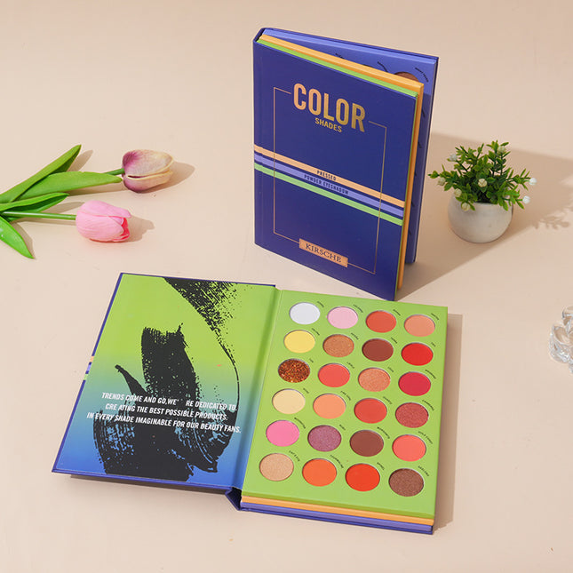 Blue Style 72-Color Eyeshadow Palette Book