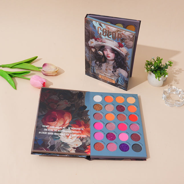 Multicolor Style 72-Color Eyeshadow Palette Book
