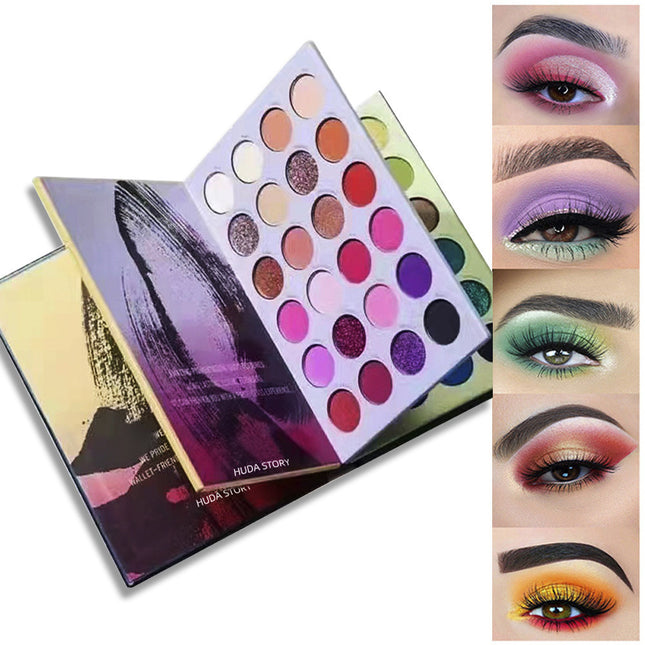 Multicolor Style 72-Color Eyeshadow Palette Book – product detail