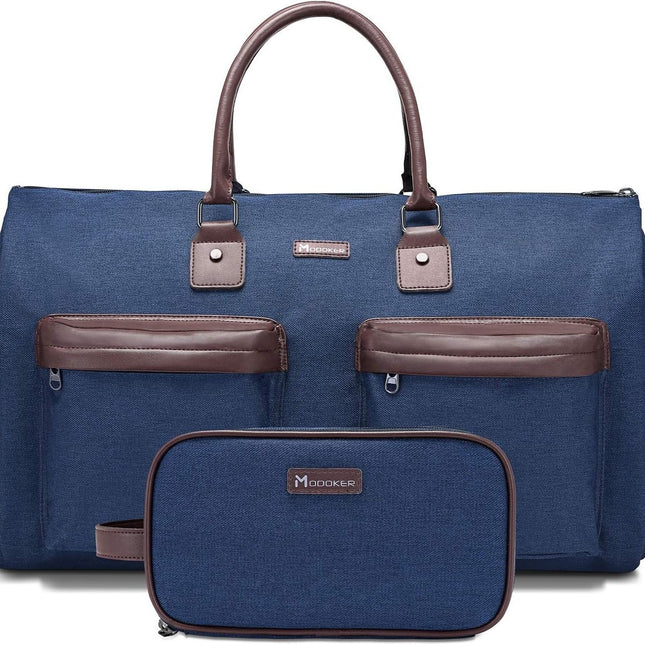 Dark Blue 45L Garment Duffel Bag