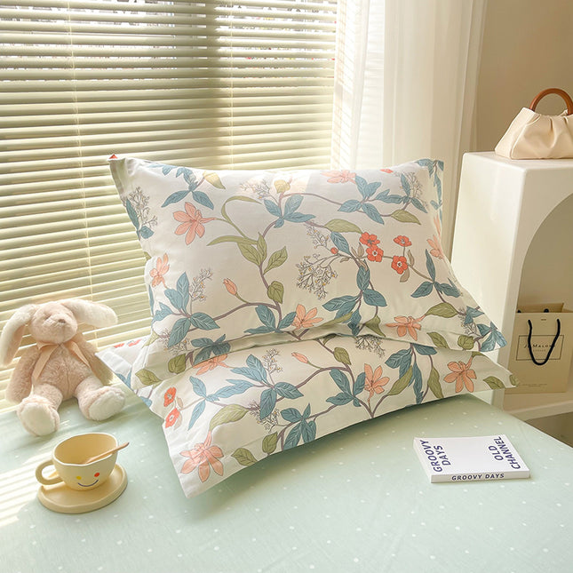 Springtime Is In Full Swing 100 Percent Cotton Pillowcase Set (Pack of 2)
