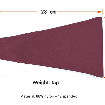 Pink 5-Pack Wide Sports Headbands for Women - Non-Slip Yoga Headwraps with Sweat-Wicking Fabric (88% Nylon+12% Spandex)