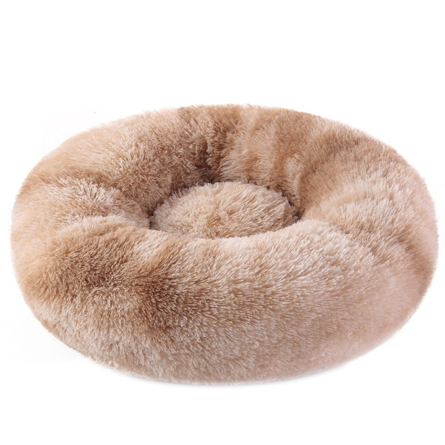 Tie-dye Baby Brown 50cm Cozy Round Pet Bed