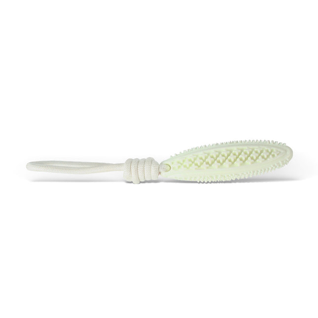 White Star Long Olive Durable Cotton Rope Dog Toy Set (2-Pack) - Chew