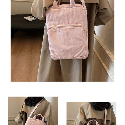 Chic pink Laptop Backpack for Women - Lightweight and Spacious